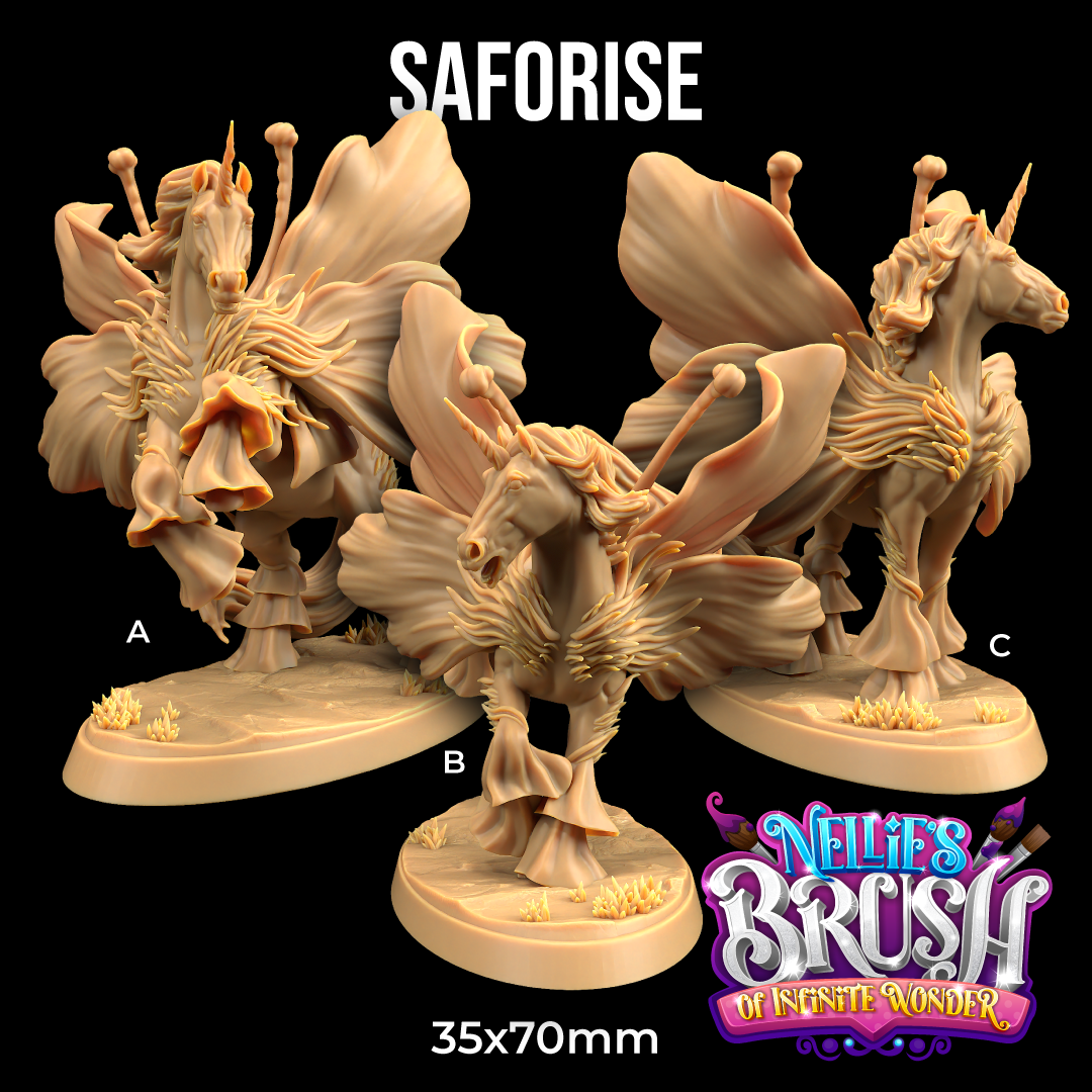 Saforise Unicorns | PRESUPPORTED | Nellie’s Brush of Infinite Wonder